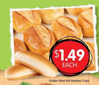 Spudshed Golden west roll varieties 5-6pk offer