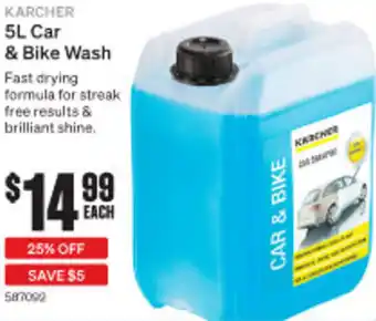 SuperCheap Auto 5L Car & Wash offer