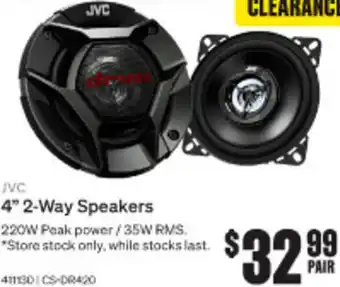 SuperCheap Auto 4" 2-Way Speakers offer