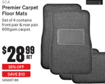 Premier Carpet Floor Mats