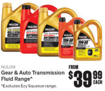 SuperCheap Auto Gear & Auto Transmission Fluid Range offer