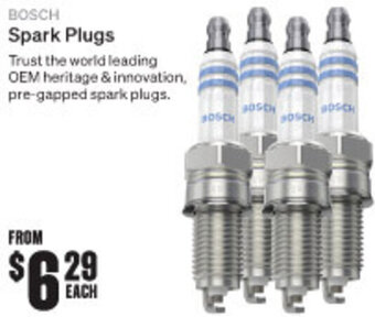 SuperCheap Auto Spark Plugs offer