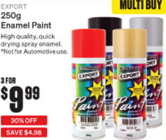 SuperCheap Auto 250g Enamel Paint offer