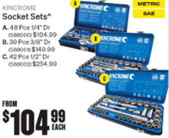 SuperCheap Auto Socket Sets offer