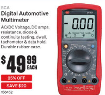 SuperCheap Auto Digital Automotive Multimeter offer