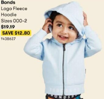 BIG W Bonds Logo Fleece Hoodie offer