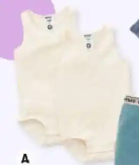 BIG W Bonds 2-Pack Organic Cotton Singletsuits Sizes offer