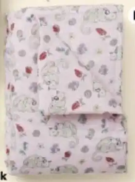 BIG W Dymples Baby Applique Fleece Blanket Meadow offer