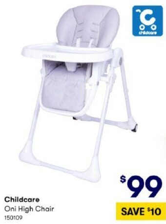 BIG W Childcare Oni High Chair offer