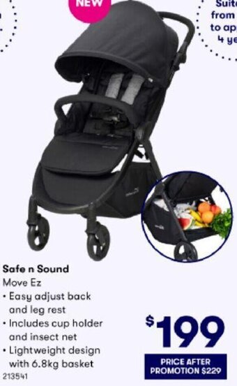 BIG W Safe N Sound Move Ez offer
