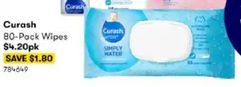 BIG W Curash 80-Pack Wipes offer
