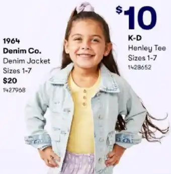 BIG W K-D Henley Tee offer
