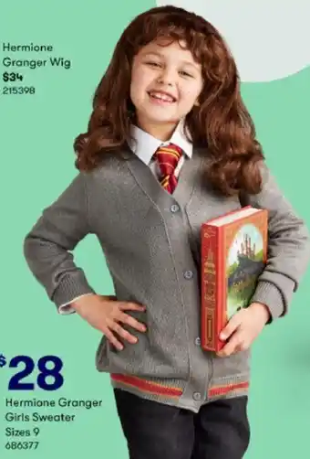 Hermione Granger Girls Sweater