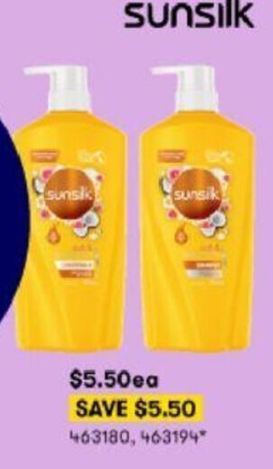 BIG W Sunsilk offer