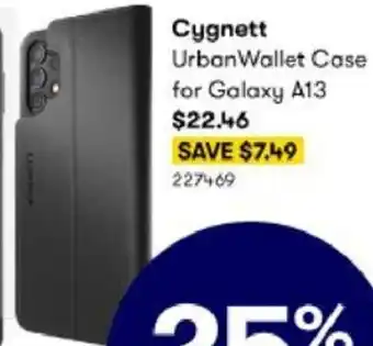 BIG W Cygnett Urbanwallet Case For Galaxy A13 offer