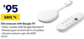 BIG W Chromecast With Google TV offer