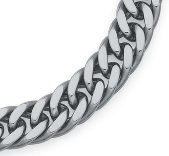 Goldmark Stainless steel 60cm close curb gents chain offer