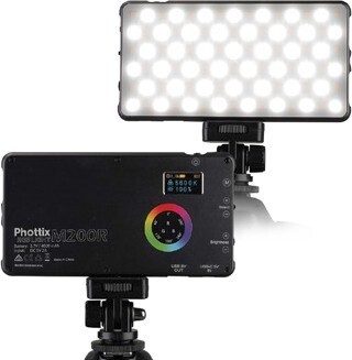 Camera House Phottix m200rgb pocket led light li-pol powerbank offer