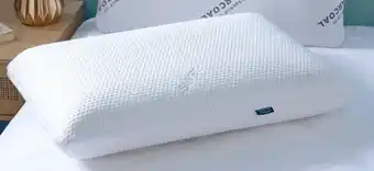 Coles Abercrombie & ferguson memory foam pillow with silver cover offer