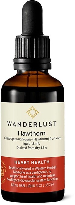 healthylife Wanderlust hawthorn drops, 50ml offer