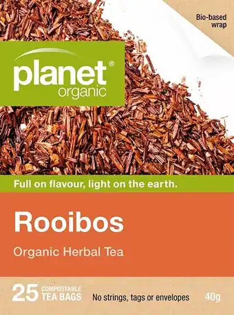 healthylife Planet organic rooibos tea offer