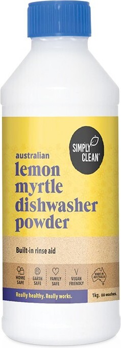 healthylife Simply clean lemon myrtle dishwasher powder, 1kg offer