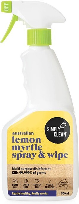 healthylife Simply clean lemon myrtle spray & wipe, 500ml offer