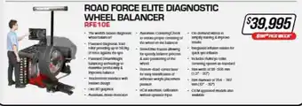 Road force elite diagnostic wheel balancer rfe10e
