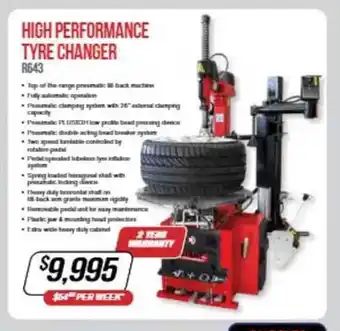 Burson Auto Parts High performance tyre changer r643 offer