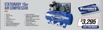 Burson Auto Parts Stationary 10hp air compressor sc50 summit offer
