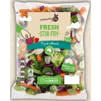 IGA Community co fresh stir fry 400g offer