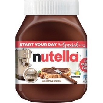IGA Ferrero nutella hazelnut spread family pack 1kg offer