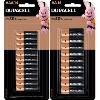 IGA Duracell coppertop aa 16 pack or aaa 14 pack batteries offer