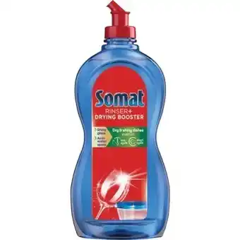 IGA Somat dishwasher rinse aid for shiny and dry dishes 500ml offer