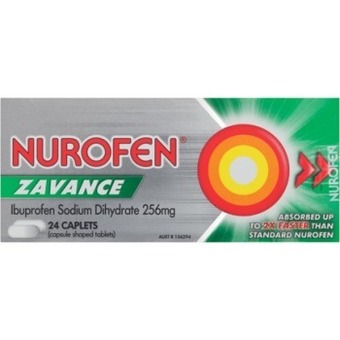 IGA Nurofen zavance caplets or tablets 24 pack** offer