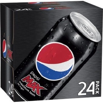 IGA Pepsi, solo or schweppes 24x375ml selected varieties offer