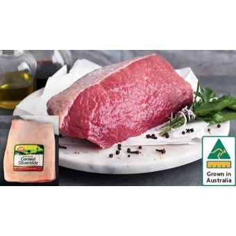 IGA Australian beef corned silverside offer