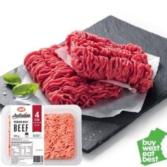 IGA Iga 4 star premium beef mince 500g offer