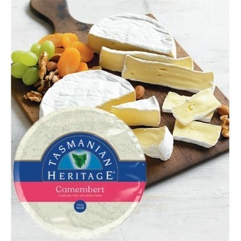 IGA Tasmanian heritage camembert or double brie cheese 250g offer