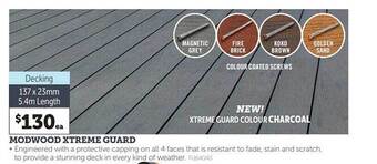 Stratco Modwood xtreme guard offer