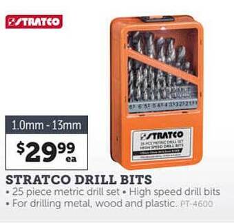 Stratco drill bits