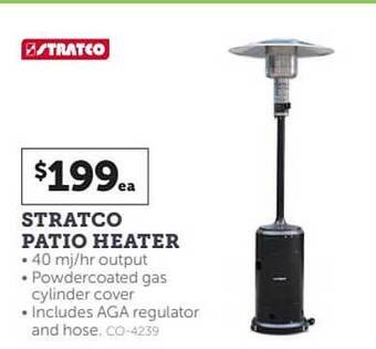 Stratco Stratco patio heater offer