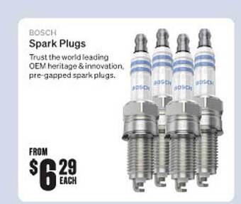 SuperCheap Auto Spark plugs offer