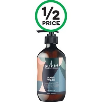 Woolworths Sukin art series anna cole hand wash 500ml offer