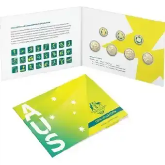 Woolworths 2022 australian commonwealth games team coin collector album offer