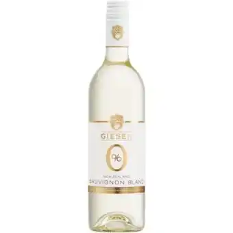 Woolworths New giesen 0% alcohol wine 750ml offer