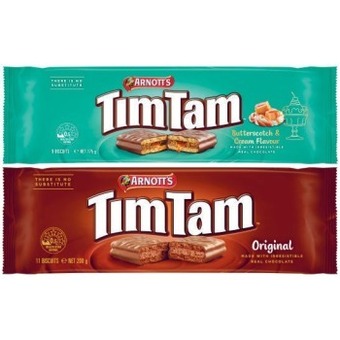 Coles Arnott's tim tam biscuits 165g-200g offer