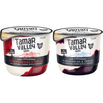 Coles Tamar valley creamery yoghurt 170g offer