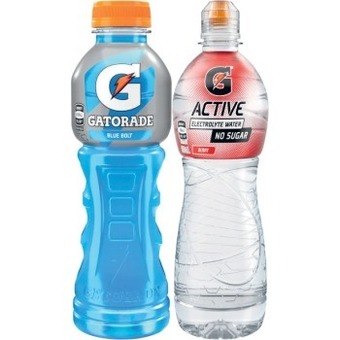 Coles Gatorade sports drink or g-active electrolyte water 600ml offer