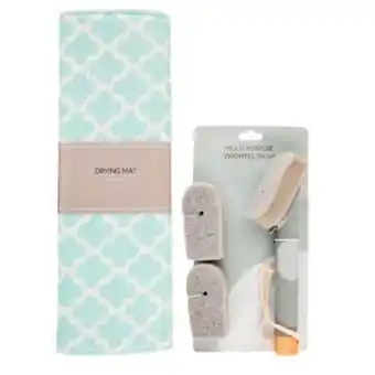 Coles Drying mat or multi purpose cleaning brush offer